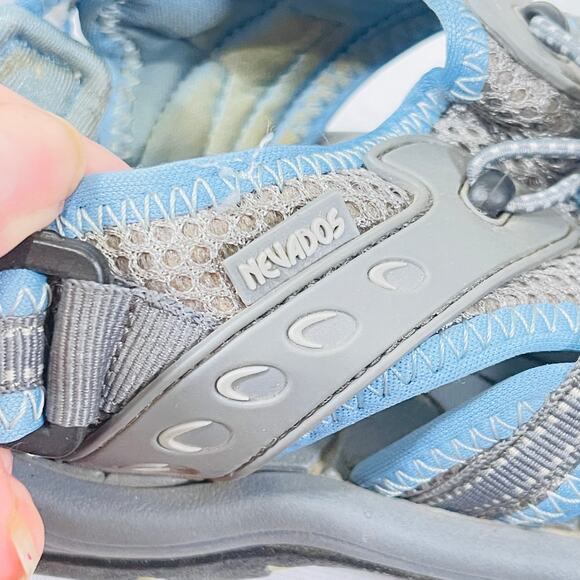 Nevados Performance Outdoor Sandals Women's 7 Blue Gray Slingback Adjustable - Picture 8 of 11